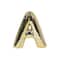 8.5" Gold Bubble Monogram Letter by Ashland®